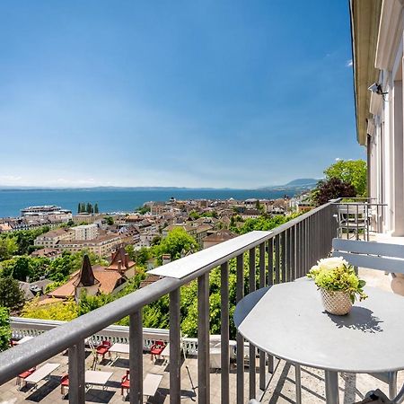 Hotel Alpes & Lac Neuchâtel Dış mekan fotoğraf