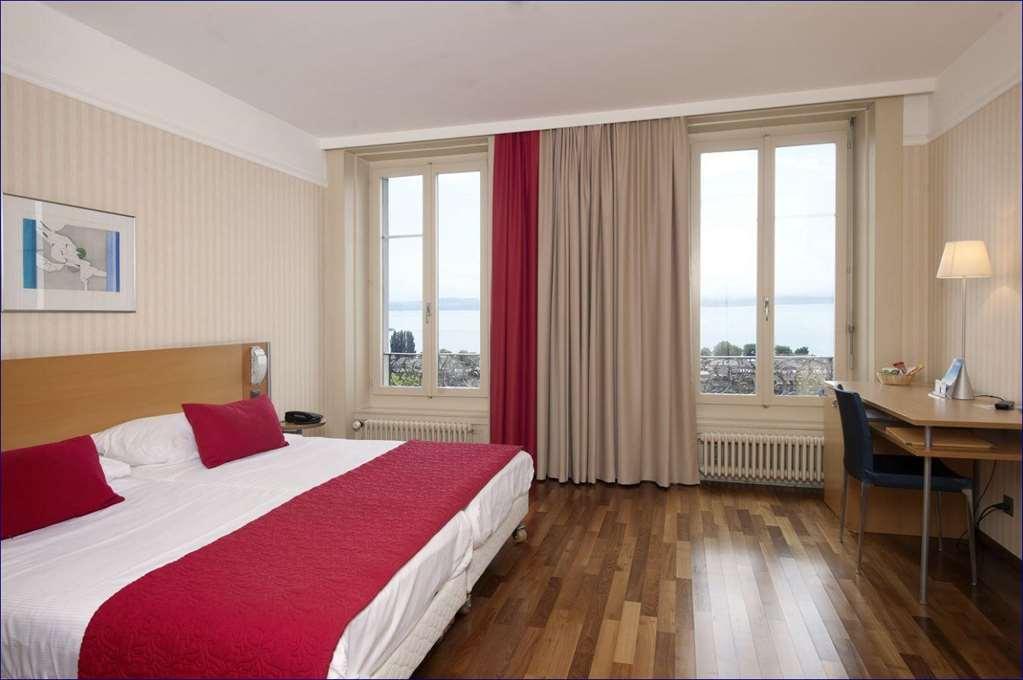 Hotel Alpes & Lac Neuchâtel Oda fotoğraf