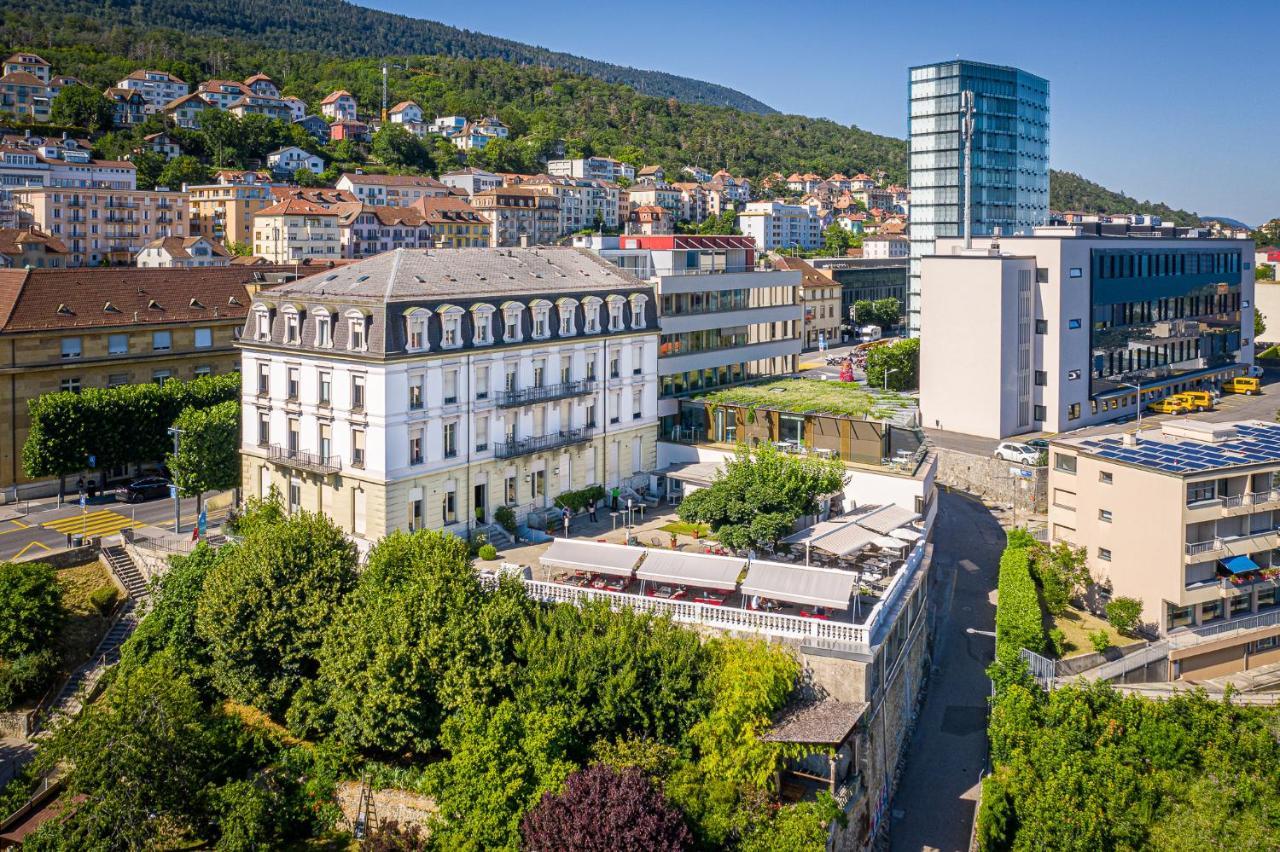 Hotel Alpes & Lac Neuchâtel Dış mekan fotoğraf
