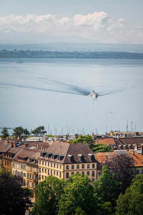 Hotel Alpes & Lac Neuchâtel Dış mekan fotoğraf