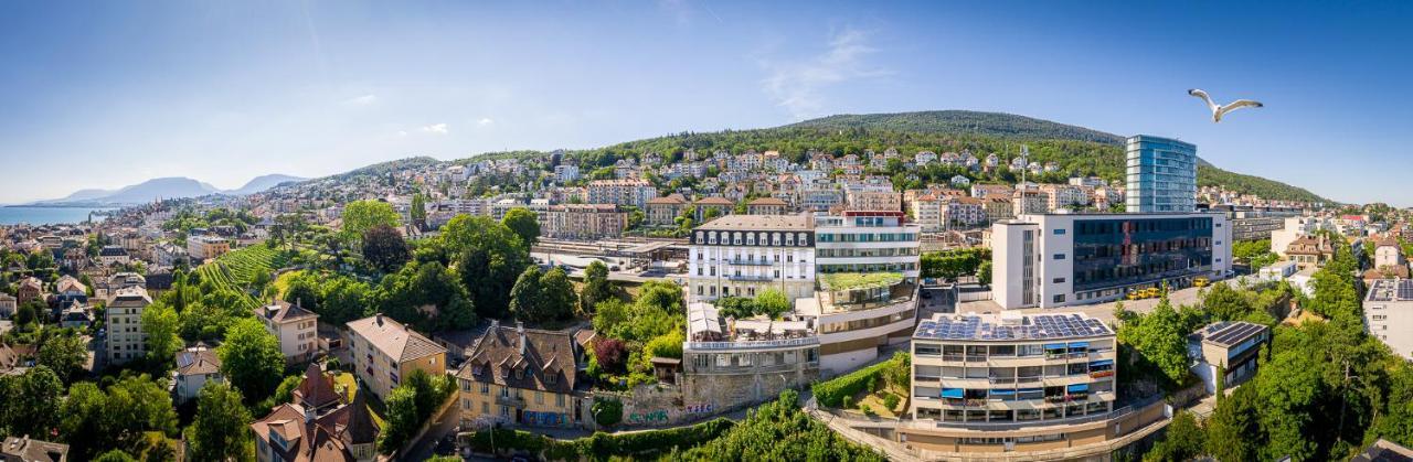 Hotel Alpes & Lac Neuchâtel Dış mekan fotoğraf