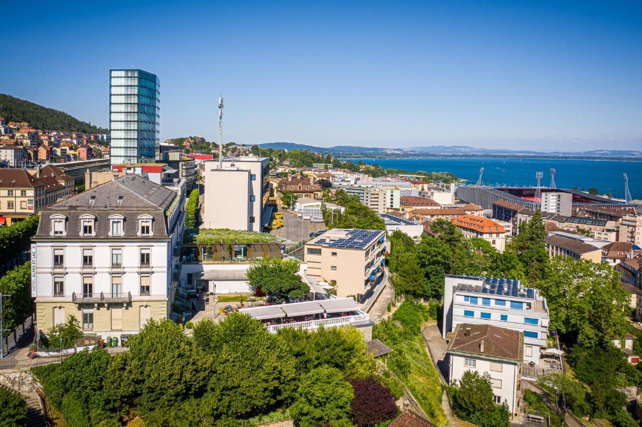 Hotel Alpes & Lac Neuchâtel Dış mekan fotoğraf