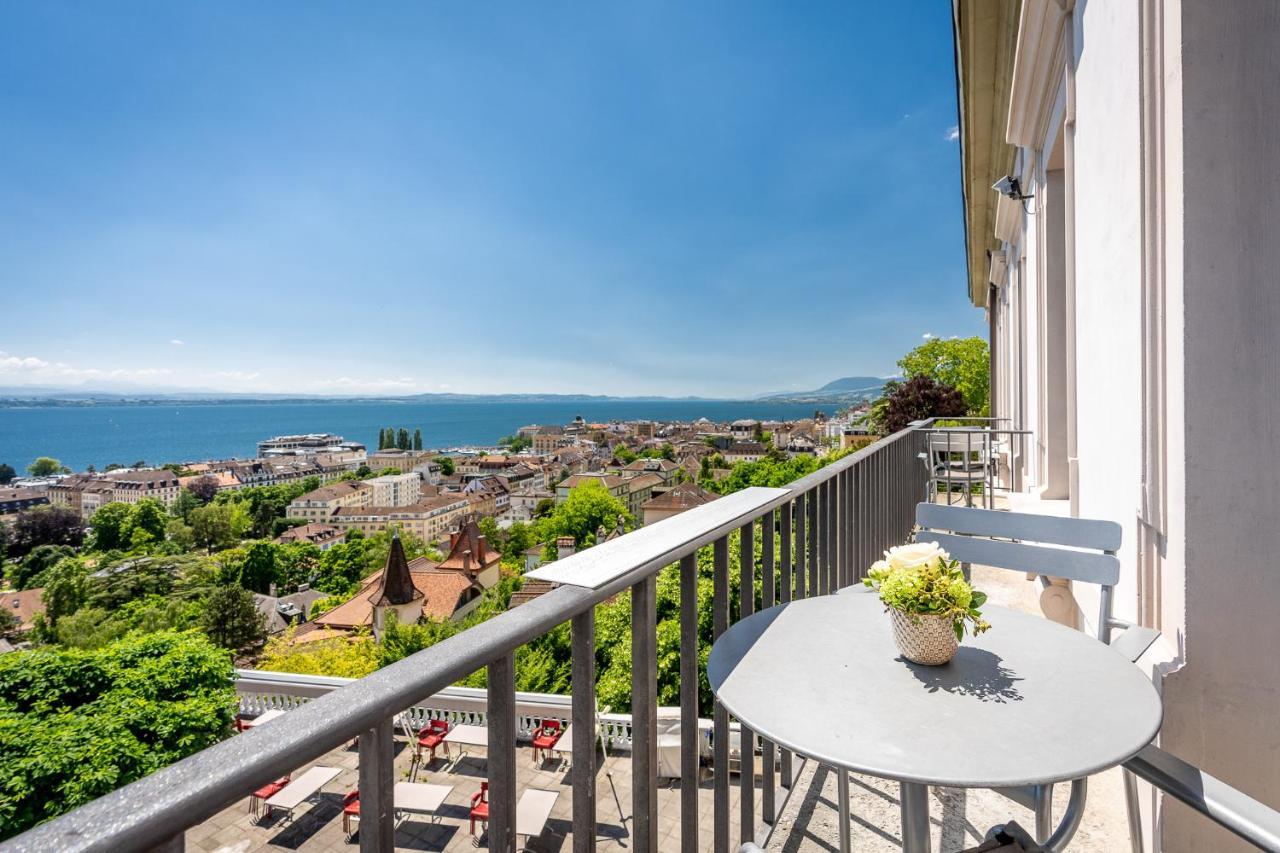 Hotel Alpes & Lac Neuchâtel Dış mekan fotoğraf