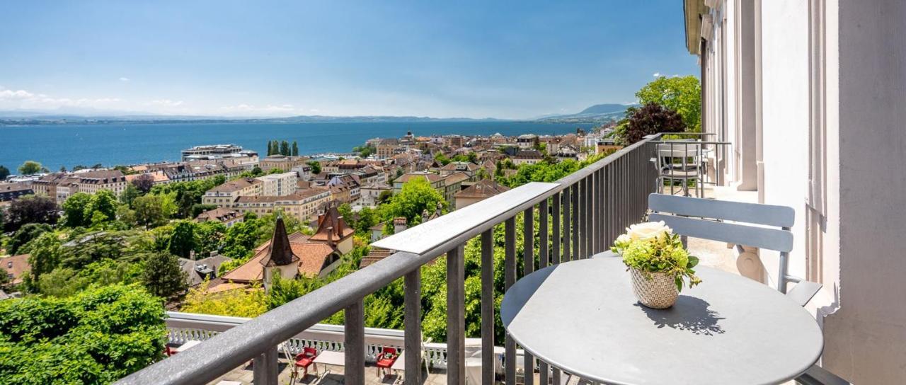 Hotel Alpes & Lac Neuchâtel Dış mekan fotoğraf