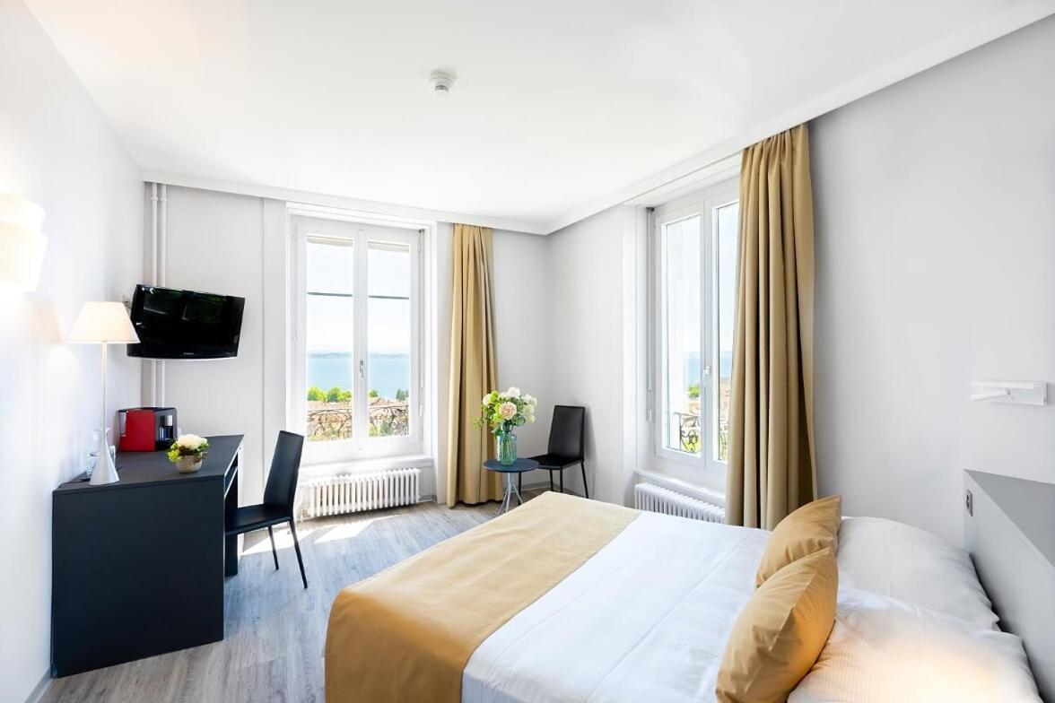 Hotel Alpes & Lac Neuchâtel Dış mekan fotoğraf